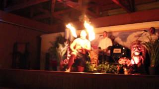 Orlando Wantilan Luau Fire Dance [upl. by Qidas]