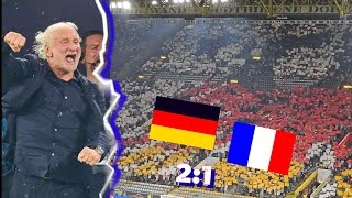 VÖLLER UND NATIONALMANNSCHAFT ÜBERRASCHEN GEGEN FRANKREICH I DEUTSCHLAND VS FRANKREICH STADIONVLOG [upl. by Rae65]