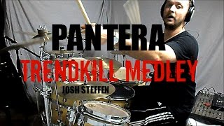 PANTERA  Trendkill Medley  Drum Cover [upl. by Elna]