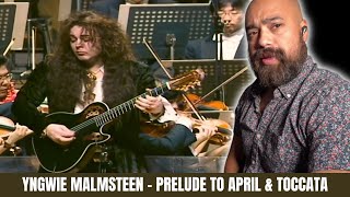 Yngwie Malmsteen Reaction Classical Guitarist REACTS to Prelude to April amp Toccata Live [upl. by Berey169]