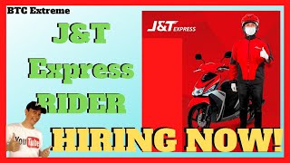 JampT EXPRESS RIDER COURIER Philippines  How to Apply  Requirements [upl. by Marucci691]