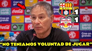 DECLARACIONES DE ARIEL HOLAN POST PARTIDO BARCELONA 1 BRAGANTINO 1 [upl. by Isaak]