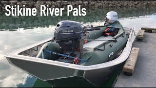 Wrangell Alaska Stikine River  2023 Saturn Kaboat to the Alpine Creek Waterfall [upl. by Dodd]