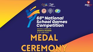 66TH NATIONAL SCHOOL GAMES COMPETITION  MEDAL CEREMONY [upl. by Jaal329]