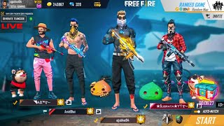 Free Fire Live  Heroic GrandMaster Push Global No1 In India [upl. by Rebor]