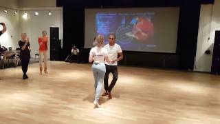 Morenasso amp Margaux  Kizomba workshop [upl. by Alburg]