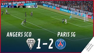 ANGERS vs PSG 12 • MATCH HIGHLIGHTS  VideoGame Simulation amp Recreation [upl. by Greeson776]