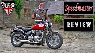 The Best Bonneville Triumph Speedmaster Review 1200cc Modern Classic CruiserSportster Motorcycle [upl. by Norean696]