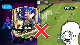 UTOTY ALISSON IS NOT AS WHAT U THINK GK REVIEW FC MOBILE [upl. by Cyrano]