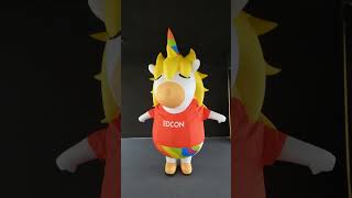 Inflatable Balloon Airglow Unicorn Suit For Advertising Inflatables Nightclub Decoration [upl. by Caresse]