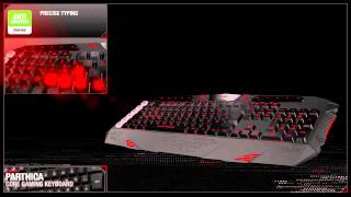 PARTHICA  Core Gaming Keyboard [upl. by Anaibib]