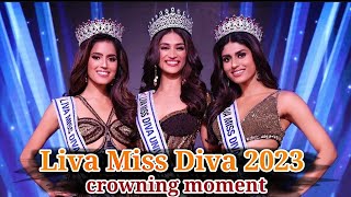 Liva Miss Diva 2023 Crowning  Miss Universe India 2023  Miss Supranational India 2023  JioCinema [upl. by Auhesoj]