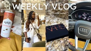 WEEKLY VLOG Travel diaries did I do the BIG Chop They changed my car again to an Audi [upl. by Franchot]