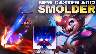 NEW CASTER ADC DRAGON SMOLDER  League of Legends [upl. by Curhan928]