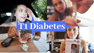 Day in the life of a T1 Diabetic  Giveaway [upl. by Odilia645]