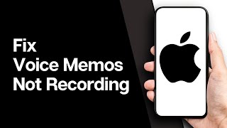 How to Fix Voice Memos Not Recording Audio on iPhone Issue Solved 2024 GUIDE [upl. by Enerehs]