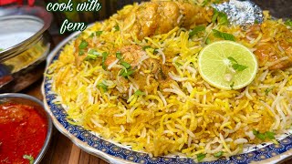 The Royal Biryani Of Hyderabad  Nizami Zafrani Chicken Dum BiryaniWorld Famous Hyderabadi Biryani [upl. by Sutherlan427]