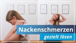 Nackenschmerzen lösen  5 Übungen für sofortige Entspannung [upl. by Hume549]