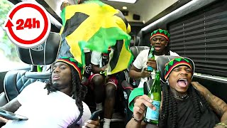 24 Hours In JAMAICA With Kai Cenat Ray Dezz Punga and more [upl. by Avilla]