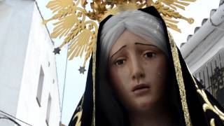 UNA VIRGEN QUE SE MUEVE Y BENDICE SALE EN PROCESIÓN EL VIERNES SANTO EN JUBRIQUE [upl. by Elvia]