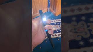 Spyderco MANİX 2 and olight open glow flashlight pen [upl. by Matthaeus]