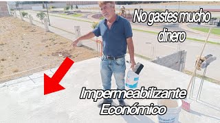 💧impermeabilizante Económico Para tapar Goteras PARA SIEMPRE🏠 [upl. by Hsara]