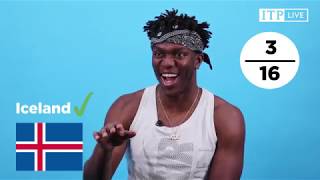 WORLD CUP 2018 QUIZ WITH KSI [upl. by Izy]