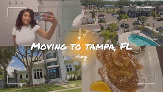 Moving to Tampa Florida VLOG 1 2022 [upl. by Vokay]