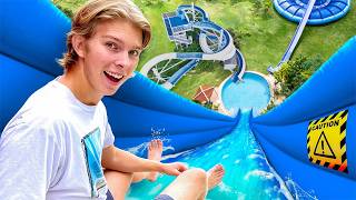 We Built 5 EXTREME Backyard Water Slides [upl. by Wolenik]