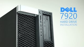 Dell Precision 7920 Hard Drive Installation [upl. by Halullat927]