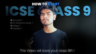 How to Start ICSE Class 9 Studies   Strategy for ICSE 9 2023  Timetable for Preparation [upl. by Anilrac]