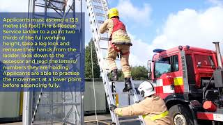 Firefighter Functional Test Ladder Climb [upl. by Eceirtal586]