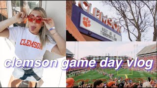 Being a Clemson Student for the Weekend  tour amp game day [upl. by Nelie116]