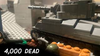 Battle of SaintLô  Lego WW2 Stop motion [upl. by Hterrag]