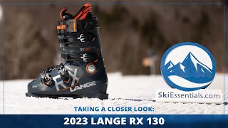 2023 Lange RX 130 Ski Boots Short Review with SkiEssentialscom [upl. by Leirbag]