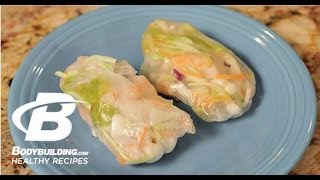 Healthy Recipes Savory Shrimp Rolls [upl. by Notsae]