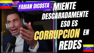 FABIAN DICOSTA  ENTRA A LA CORRUPCION DE LA INFORMACION SOBRE VENEZUELA [upl. by Camille475]