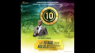 🔴 The Phaneroo 10th Anniversary Live Stream With Apostle Grace Lubega  Pastor Nathaniel Bassey [upl. by Egni541]