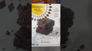 Simple Mills almond flour baking mix brownies at Walmart Utah foryou brownies glutenfree fyp [upl. by Addie]