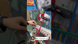 control panel wiring connection diagram electrician mcbboxviralvideo electricidea [upl. by Filmer]