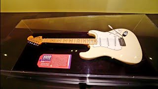 JIMI HENDRIX Woodstock Fender Stratocaster Guitar at MoPOP [upl. by Akeme401]