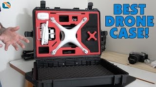 Land your Drone in This  MCCases DJI Phantom 4 Wheeled Carry Case Review DJIPhantom4 [upl. by Edylc]