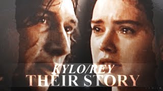 kylo ren  rey  their story tfa  tlj [upl. by Sheya328]