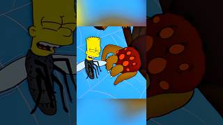 Bart Transformed Into a Fly 😱 simpsons shorts [upl. by Amathist]