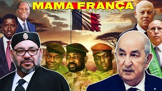 Qui est toujours soumis à la France en Afrique [upl. by Yevrah]