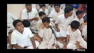 Balvikas Students Participation in  quot99 quot Sai Bhajan songs singing event at Kovaipudur Sai Samithi [upl. by Aleyam]