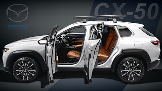 New Mazda CX50 2022  Much More Than Just Offroad Trim for CX5 SUV [upl. by Gussi722]