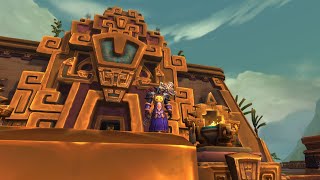 World of Warcraft Ambience Zuldazar  City of Gold  1 hour of Sound and Music [upl. by Nnylekoorb853]