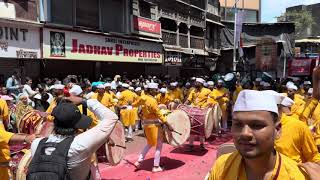 Taal Dhol Pathak  Ganpati Visarjan Miravnook 2024 Pune  4K Video [upl. by Fahey]