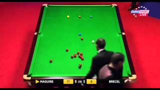 Stephen Maguire v Luca Brecel fr14152012WSC [upl. by Montana564]